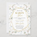 Search for white and gold quinceanera invitations Elegant