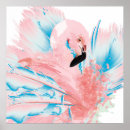 Search for flamingos posters Blue