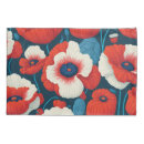 Search for poppy flower pillowcases Red