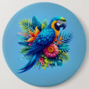 Search for blue macaw badges Tropical