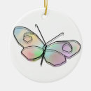 Search for yellow butterflies christmas tree decorations Pink