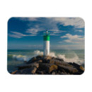 Search for coastline magnets Rocky coast