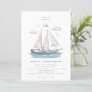 Search for yacht invitations Simple minimal