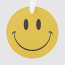Search for smiling emoji christmas tree decorations Yellow