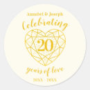 Search for 20 years stickers Anniversary
