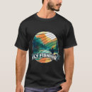 Search for nymphs tshirts Trout fishing