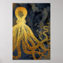 Search for watercolor octopus art Nautical