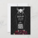 Search for spider rsvp cards Hallowedding