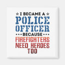 Search for law enforcement officers magnets Cop