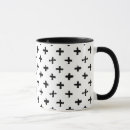 Search for cross pattern mugs Modern