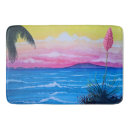 Search for ocean sunset bath mats Colourful