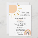 Search for you are my sunshine 1st birthday invitations Boho