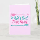 Search for mom of twins cards For her