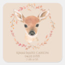 Search for woodland forest animals stickers Watercolor