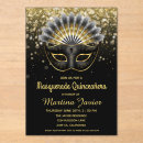 Search for stylish masquerade invitations Elegant