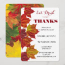 Search for friends giving invitations Typography