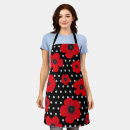 Search for red poppy aprons Pattern