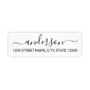 Search for thank you return address labels Black