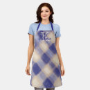 Search for blue and cream aprons For her