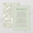 Search for green and gold pattern invitations Minimalist