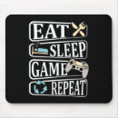 Search for eat sleep repeat mouse mats Gamer