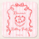 Search for birthday cake coasters Cherry