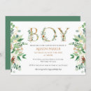 Search for elegant baby boy shower invitations Gold