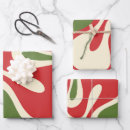 Search for quirky christmas wrapping paper Green