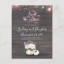 Search for pink floral save the dates Autumn