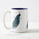 Search for vintage peacock mugs Blue