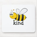 Search for funny bee mouse mats Happy