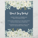 Search for baby shower games flyers For her