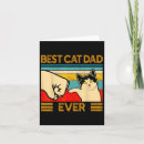 Search for cat fathers day cards Best dad ever