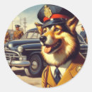 Search for police dog stickers Puppy