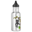 Search for monkey water bottles Illustration