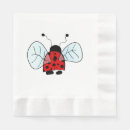 Search for ladybird napkins Red