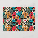 Search for mustache postcards Cat