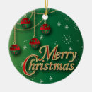 Search for hanging christmas tree decorations Green