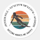 Search for ski girl stickers Skier