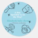 Search for baby shower invitations stickers Minimal