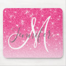 Search for hot pink glitter mouse mats Chic