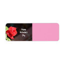 Search for romance return address labels Flower