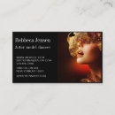 Search for actress business cards Performing arts