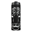 Search for white tiger travel mugs Black and white