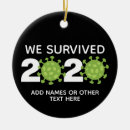 Search for survived christmas tree decorations Social distancing