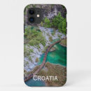 Search for waterfalls iphone cases Green
