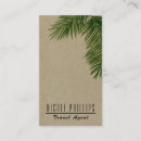 Search for palm leaf business cards Watercolor