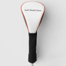 Search for blank golf head covers Sports