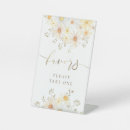 Search for wedding tabletop signs Floral