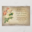 Search for aged wedding invitations Rustic